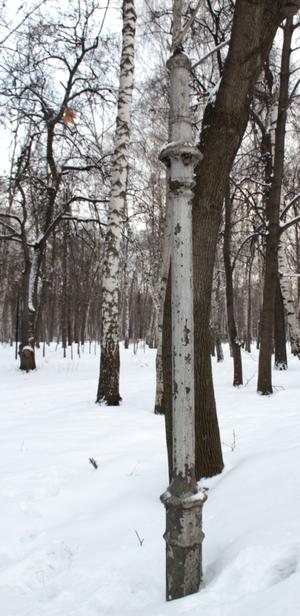 современный вид фонаря