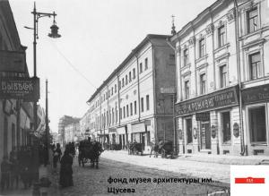 фотография 1913-14-х гг. Автор фото Готье-Дюфайе (фонд музея архитектуры)